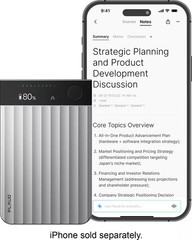 PLAUD – Note Pro Smart AI Voice/Audio Recorder – Silver