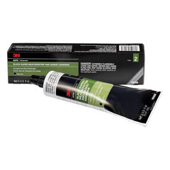 3M Black Super Weatherstrip and Gasket Adhesive, 08008, 5 Fl Oz, 1 per Pack