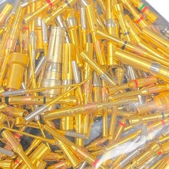 Gold Plated Contact Terminals Connector Pins Sockets Mixed Lot , 100 Gram