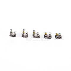 20 Kits AZDENT Dental Orthodontic Metal Brackets Braces Mini Roth 022 Hooks 345