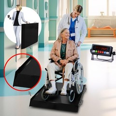 Prime Scales PS-WCS 1000lb Wheelchair Medical Scale with Reading Indicator