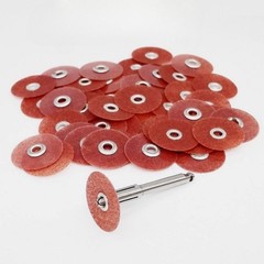 Sof-Lex Dental Polishing Discs for Composite / Ceramic 4-Grit, 50Pcs + Mandrel