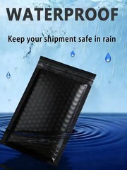 4×6 4×8 6×10 8.5×12 Poly Bubble Padded Mailers Envelops Shipping Bags BLACK