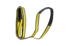 1″ x 3′ 2-Ply Lifting Slings Reinforced Eyes Poly Web Choker Pull Strap – 4 pack