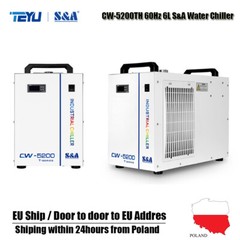 Genuine S&A CW-5200 Industry Water Chiller for Cooling CO2 Laser Engraver EU