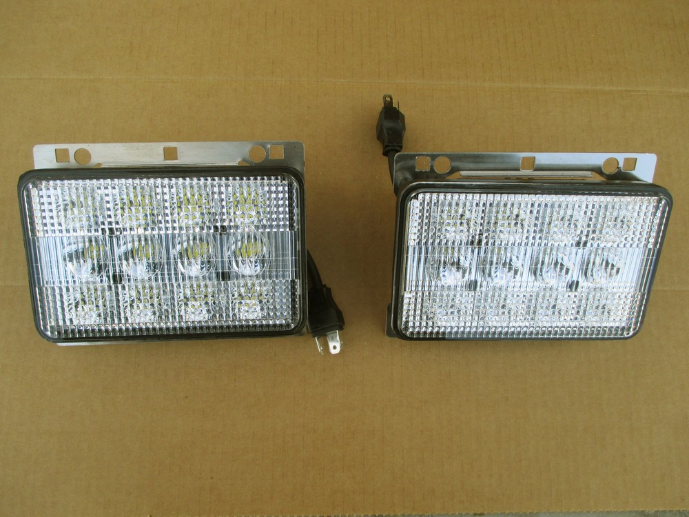 2 LED HEADLIGHTS FOR WHITE LIGHT 2-135 2-155 2-180 2-50 2-60 2-70 2-85 2-88