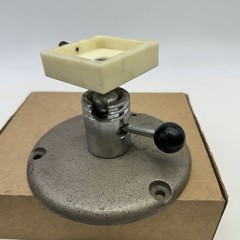 VTG Dytex Line Master Vise Benchtop Swivel Ball Joint Tool Brown Silver T-243