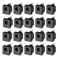 20PCS Power Jack Socket 3 Pin Female Panel Mount Connector 0.5A DC 30V DC-015