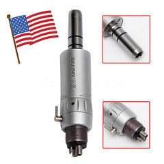Dental Low Slow Speed Handpiece Contra Angle Straight Air Motor E-type 4Hole YAD
