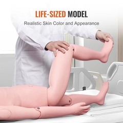 VEVOR Female Manikin Model Anatomical Nursing Training Patient Care Practice