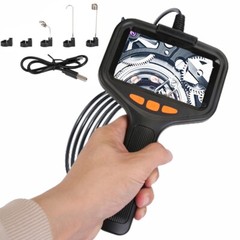 Endoscope Camera 1080P HD 4.3″ IPS Borescope with Light Articulating Waterproof