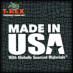 T-REX Tape Heavy Duty Duct Tape with UV Resistant & Waterproof Backing for Feroc