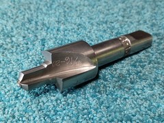 Eclipse 7/16-20 SAE J1926-1 # -4 Hydraulic Port Tool 3.5″ OAL 1/2″ SHK 408-1304