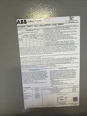 THF3225AR ABB Model-1 400A 240VAC 2Pole Type 3R Heavy Duty Safety Switch No Box