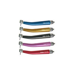 COXO Dental High Speed Torque Push Button 2 Holes Handpiece CX207-C-TP Black
