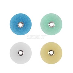 AZDENT Dental finishing and polishing CA 2.35mm Discs Coarse Medium Fine mandrel