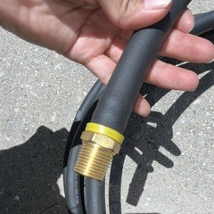Continental Insta-Grip 300 Non-Conductive Hose 1/2″ ID x 25 FT Black Brand New
