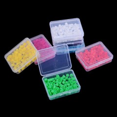 10Packs Dental Autoclavable 135ºC Bands Ring Recognition Silicone Color Large