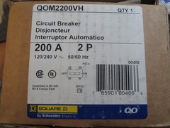 QOM2200VH Square D Bolt-On Circuit Breaker 200A 2-Pole