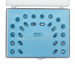 AZDENT Dental Ortho Brackets Brace Self-Ligating Active Mini Roth 022 Hooks 345