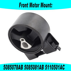 Engine & Trans Mounts 2007-2014 Dodge Avenger Chrysler Sebring 2.4L 2.7L 3.5L