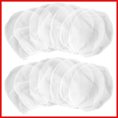 Synhhergyx 10 Pack Paint Strainer Bag Paint Filter Bag 1 Gallon White Fine Mesh