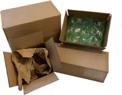 25 5x4x4 Cardboard Paper Boxes Mailing Packing Shipping Box Corrugated Carton