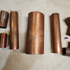 LOT OF 13 MICS COPPER PIECES 2.8 POUNDS