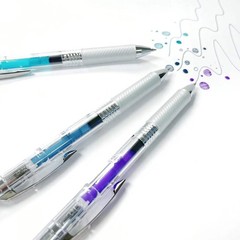 EnerGel RTX ICE Liquid Gel Pen, (0.7mm) Metal Tip, Asst. Ink 3-Pk
