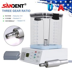 Dental Brushless LED Electric Micro Motor 1:5 External NO-LED / LED Contra Angle
