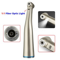 Dental 8:1 1:5 4:1 20:1 LED Fiber Optic Contra Angle Handpiece For NSK
