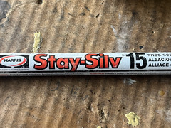 Harris Stay Silv 15 15% Silver Brazing Alloy Rods HVAC Grade 1LB 28 Rods