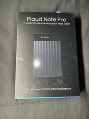 Plaud Note Pro Empowered AI Voice Recorder Magnetic Case in Black PN0300 Sealed