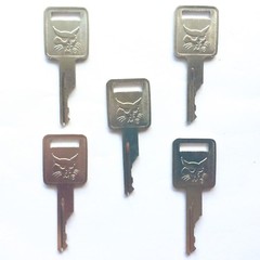 5 Bobcat Skidsteer and Mini Excavator Heavy Equipment Ignition Keys 6693241