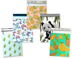 (20-200Pack) 10″ x 13″ Designer Prints FLAT POLY Mailers Business Ship Envelopes