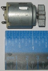 3 V DC Vibrating Motor with Large Offset Weight – 2400 RPM – 24 mm Diameter