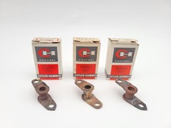 3 Piece Set Cutler Hammer H1061 Heater Coil 3 Pole Starter Accessory Part NOS