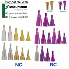 Healing/Locator Abutments Transfer Open/Closed Tray NC/RC Caps For ITI Straumann