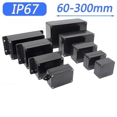 IP67 Electrical Junction Box Waterproof Plastic Outdoor Project Enclosure Case