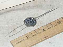 3 RCD 125 .1 OHM 1W 1 WATT 3% SILICONE COATED POWER RESISTOR WIRE WOUND RW70