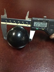 57mm diameter black acrylic sphere balls A Lot Of Six￼