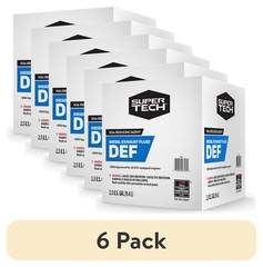 6 Pack Super Tech DEF 2.5 Gallon for Diesel Vehicles with SCR