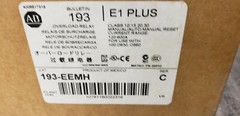 Allen Bradley 193-EEMH Ser C 120-600A Overload Relay 600:5 Trip Class 10-30 NEW