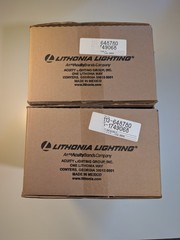 (Lot of 2) Lithonia Lighting LBR8 8″ LED Retrofit Kit – QDS Quick Disconnect