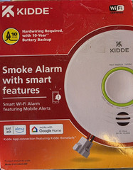 Kiddie Smart Hardwired Wi-Fi Enabled Smoke Detector 21032064
