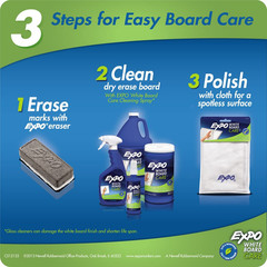 EXPO Dry Erase Soft Pile Block Whiteboard Eraser, 5-1/8 In. X 1-1/2 In. – Whiteb