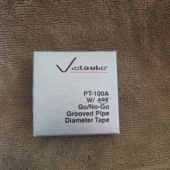 Brand NEW Victaulic PT-100A With AGS Go/no-go Grooved Pipe Diameter Tape
