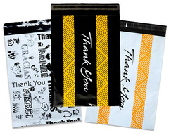 Ultimate Thank you Collection Design Poly Mailers 10×13″ Combo! Shipping Mailing