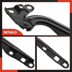 Front Hood Hinge Pair Left Right for GMC Terrain 2018-2023 Driver Passenger