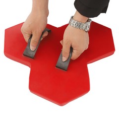 Concrete Texture Mat Mold for Easy Stone Effects on Patios and Walkways